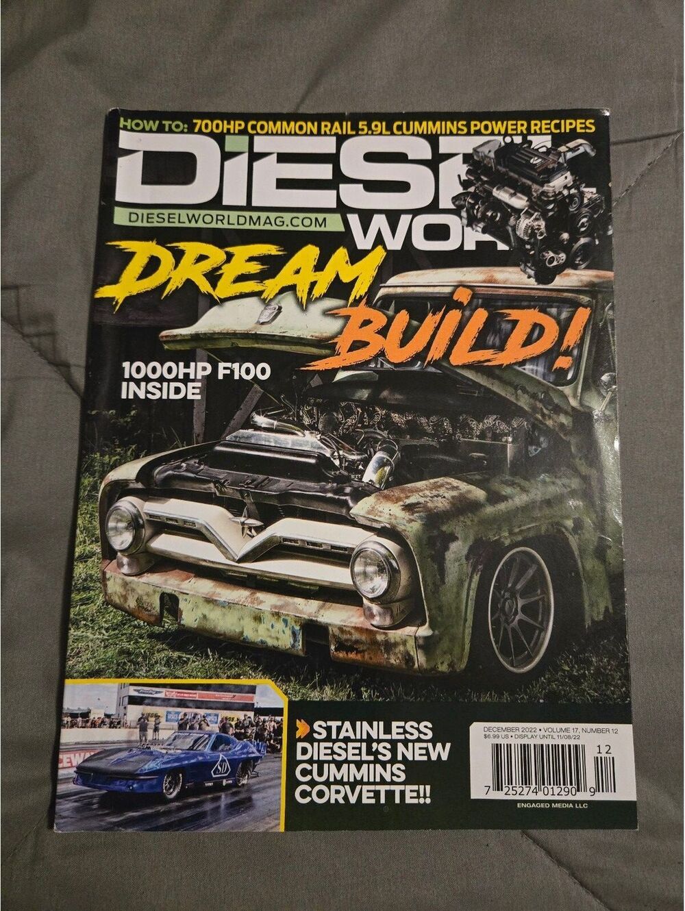 Diesel World Magazine December 2022 Issue - Dream Build! 1000HP F100 Inside